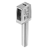 Cellule Barrage (R) Push-pull P=25m qTeach LO/DO Inox IP69K / M12 4P