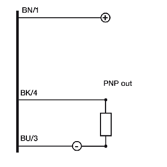 Cellule EAP M18 PNP P=100mm LR LO Métal Axial / M12 4P-Lire la description