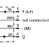 Cellule Bar. reflex transp. NPN P=6m Pot. PinPoint LO/DO / M08 4P