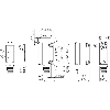 Cellule Bar. reflex transp. NPN P=6m Pot. PinPoint LO/DO / M08 4P