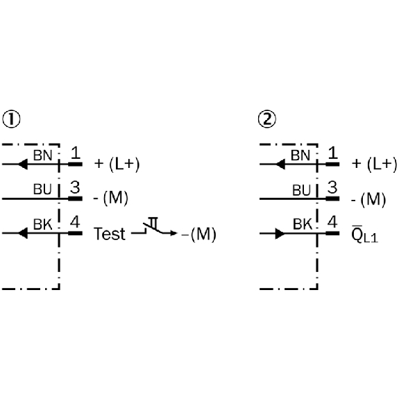 Cellule Barrage (E+R) PNP/NPN P=10m PinPoint LO E. test / M08 3P-Lire la description