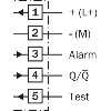 Cellule EAP PNP/NPN P=1,2m Pot. LR LO/DO E.test Alarme / Bornes