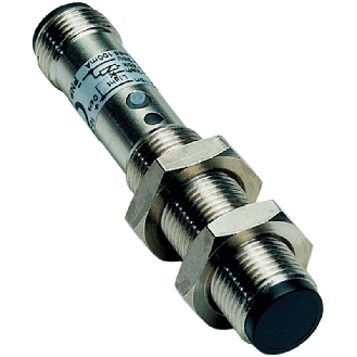 Cellule Directe M12 NPN P=100mm Teach IR LO/DO Métal Axial / M12 4P-Lire la description