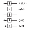 Cellule Bar. reflex PNP/NPN P=22m LR LO/DO Tempo E.Test / Bornier