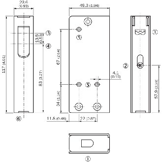 Cellule Ex EAP PNP P=1m Pot. IR LO/DO / M12 4P+C0.29m-Lire la description