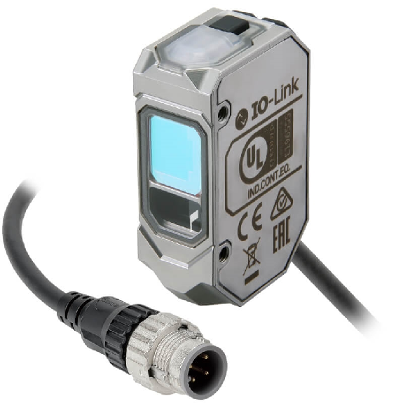 Cellule EAP PNP P=35-150mm Laser Ligne IO-Link LO/DO / M12 4P+C0.3m Cellule EAP PNP P=35-150mm Laser Ligne IO-Link LO/DO / M12 4P+C0.3m-Lire la description