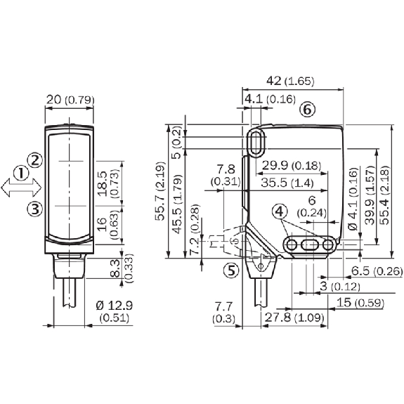 Cellule EAP PNP/NPN P=1.5m IR IO-Link LO/DO / M12 4P+C0.3m Cellule EAP PNP/NPN P=1.5m IR IO-Link LO/DO / M12 4P+C0.3m-Lire la description