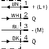 Cellule Bar. reflex transp. NPN P=5m Teach PinPoint LO/DO / M12 4P