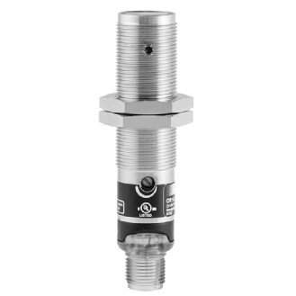 Cellule Barrage (R) M18 NPN P=55m Pot. Laser LO/DO Axial / M12 4P-Lire la description