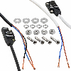 Cellule Barrage NPN P=1m LR DO Faisceau frontal / Câble 2m