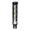 Cellule Directe M18 NPN P=100mm Pot. LR NO+NF Métal Axial M12 4P