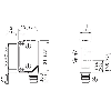 Cellule Directe NPN P=450mm Pot. Laser LO/DO / M08 4P