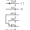 Cellule Bar. reflex RELAIS P=12m 24-240VAC/DC / Câble 2m