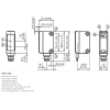 Cellule EAP PNP P=250mm Pot. PinPoint LO/DO 10-30Vdc / M08 4P