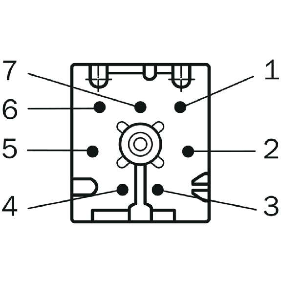 Cellule EAP PNP/NPN P=2m IR LO/DO / Q7 7P+C0.27m Cellule EAP PNP/NPN P=2m IR LO/DO / Q7 7P+C0.27m-Lire la description