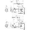 Cellule Barrage M18 PNP P=25m Pot. LR LO/DO Métal Radial / M12 4P