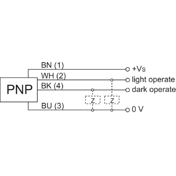 Cellule Barrage (R) M18 PNP P=55m Pot. Laser LO/DO Métal Axial / C2m Cellule Barrage (R) M18 PNP P=55m Pot. Laser LO/DO Métal Axial / C2m-Lire la description