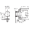 Cellule EAP PNP/NPN P=100mm IR LO/DO / M08 4P+C0.15m