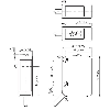Cellule Barrage (E+R) RELAIS P=50m LR 24-240Vac/dc / Câble 5m