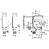 Cellule Barrage (E+R) PNP/NPN P=45m IO-Link PinPoint LO/DO / M12 4P