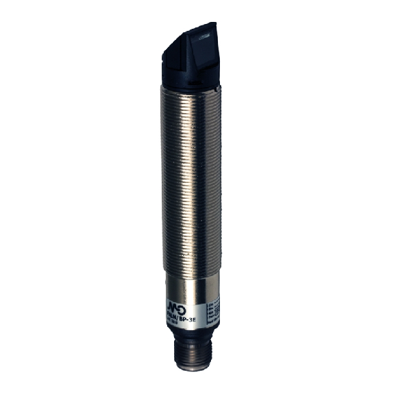 Cellule Bar. reflex M18 NPN P=30m Laser LO/DO Métal Radial M12 4P-Lire la description