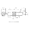 Cellule Directe M18 PNP P=350mm Laser LO Plast. Axial / M12 4P