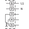 Cellule EAP RELAIS SPDT P=2,5m Pot. IR 20-250Vac/dc / Bornier