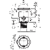 Cellule Directe M18 PNP P=115mm PinPoint LO Métal Axial / M12 3P