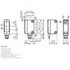 Cellule Bar. reflex PNP P=6m Pot. PinPoint LO/DO 10-30Vdc / M08 3P