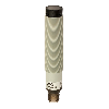 Cellule Directe M18 NPN P=300mm Laser LO/DO Plast. Axial M12 4P