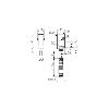 Cellule EAP NPN P=20-120mm Pot. LR LO Plast. 10-30Vdc / M08 3P+C