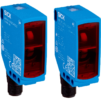Cellule Barrage (E+R) PNP/NPN P=45m Teach IO-Link IR LO/DO / M12 4P-Lire la description