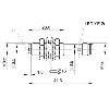 Cellule Directe PNP P=60mm LR DO Ø8x40mm Inox Axial / M08 3P