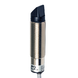 Cellule Bar. reflex M18 PNP P=2.5m Pot. LR NO+NF Métal Radial C2m-Lire la description