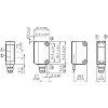 Cellule Bar. reflex NPN P=6m PinPoint LO/DO 10-30Vdc / M08 4P