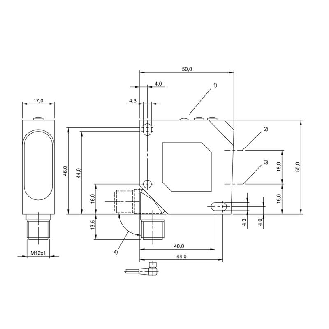 Détecteur photoélectrique PNP avec suppression d'arrière-plan-Lire la description