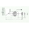 Cellule Bar. reflex M18 PNP P=2m LR LO/DO Métal Radial / M12 4P