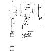 Cellule EAP PNP P=150mm Pot. PinPoint LO/DO / M08 4P+C0.2m