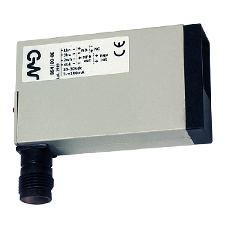 Cellule Directe PNP/NPN NO/NF P=200mm Pot. IR / M12 4P 90°-Lire la description