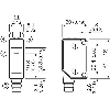 Cellule Bar. reflex PNP P=4m Pot. LR LO/DO 10-30Vdc / M08 3P