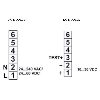 Cellule Directe RELAIS P=2m LO/DO 24-240Vac/12-60Vdc Tempo / Bornier
