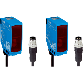 Cellule Barrage (E+R) PNP/NPN P=45m PinPoint IOL LO/DO, M12 4P+C0.27m-Lire la description
