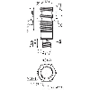 Cellule Bar. reflex M18 PNP P=7.2m PinPoint LO/DO Inox Axial / M12 4P