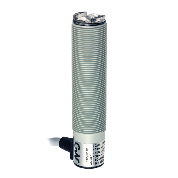 Photo.M18,PNP-NO/NC,Cable 90°,UV Photo.M18,PNP-NO/NC,Cable 90°,UV-Lire la description