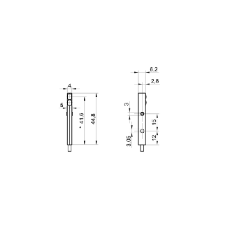 Cellule EAP Push-Pull P=30mm LO IO-Link / Câble 2m-Lire la description