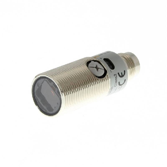 Cellule Bar. reflex M18 NPN P=500mm LO/DO Métal Axial / M12 4P-Lire la description