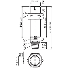 Cellule Directe M18 NPN P=115mm PinPoint LO/DO Métal Axial / M12 4P