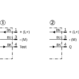 Cellule Barrage (E+R) PNP P=5m PinPoint DO Inox WD / M08 3P-Lire la description