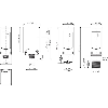 Cellule Barrage (E+R) PNP P=5m PinPoint DO Inox WD / M08 3P