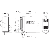 Cellule Bar. reflex RELAIS P=15m Pot. PinPoint LO/DO / Câble 5m